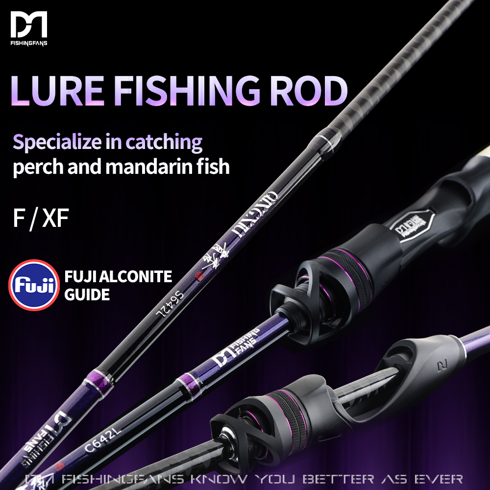 Fishing Rod Casting - FISHINGFANS QINGXIU LURE POLE FUJI ALCONITE