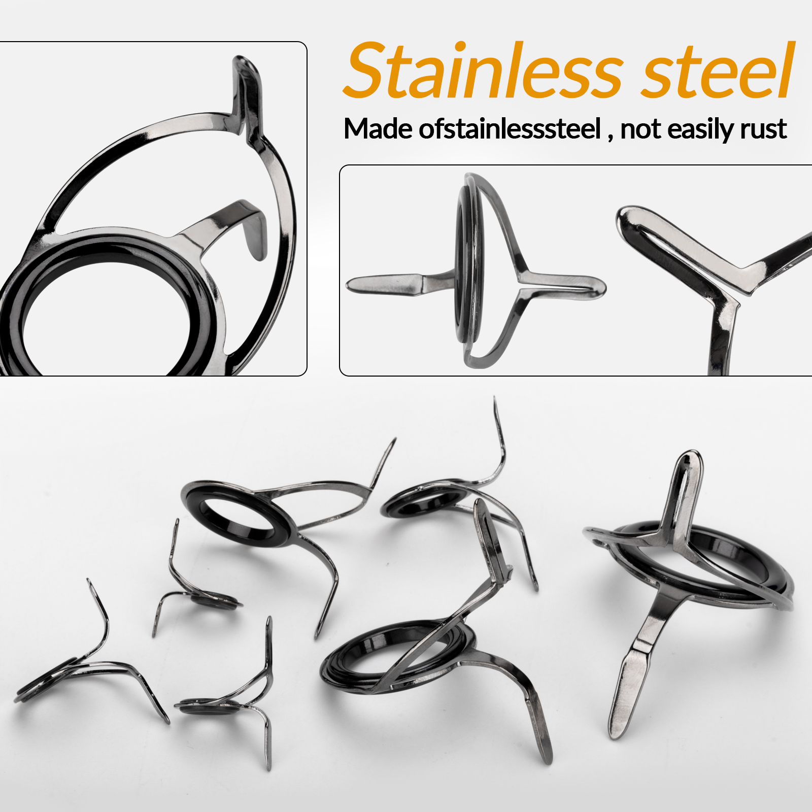 7pcs Fishing Rod Guides Repair - đánh giá và giá Fishing Rod Casting