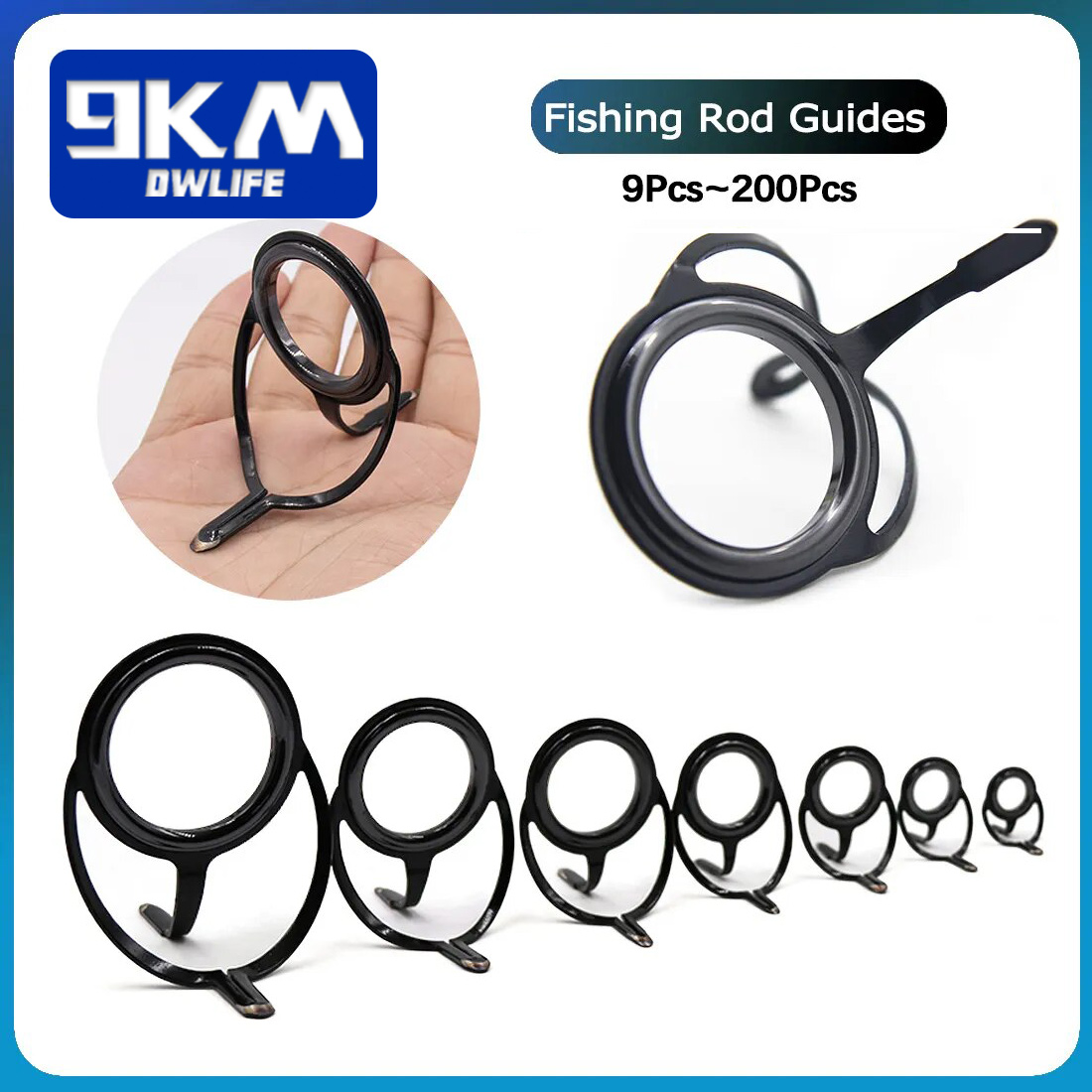 Fishing Rod Repair Kit Spinnin - đánh giá và giá Fishing Rod Guide Replacement