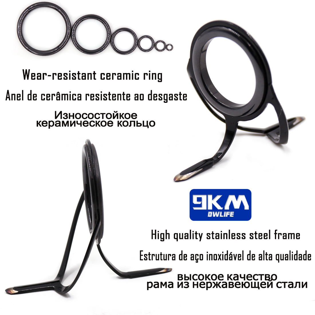 Fishing Rod Repair Kit Spinnin - đánh giá và giá Fishing Rod Guide Replacement