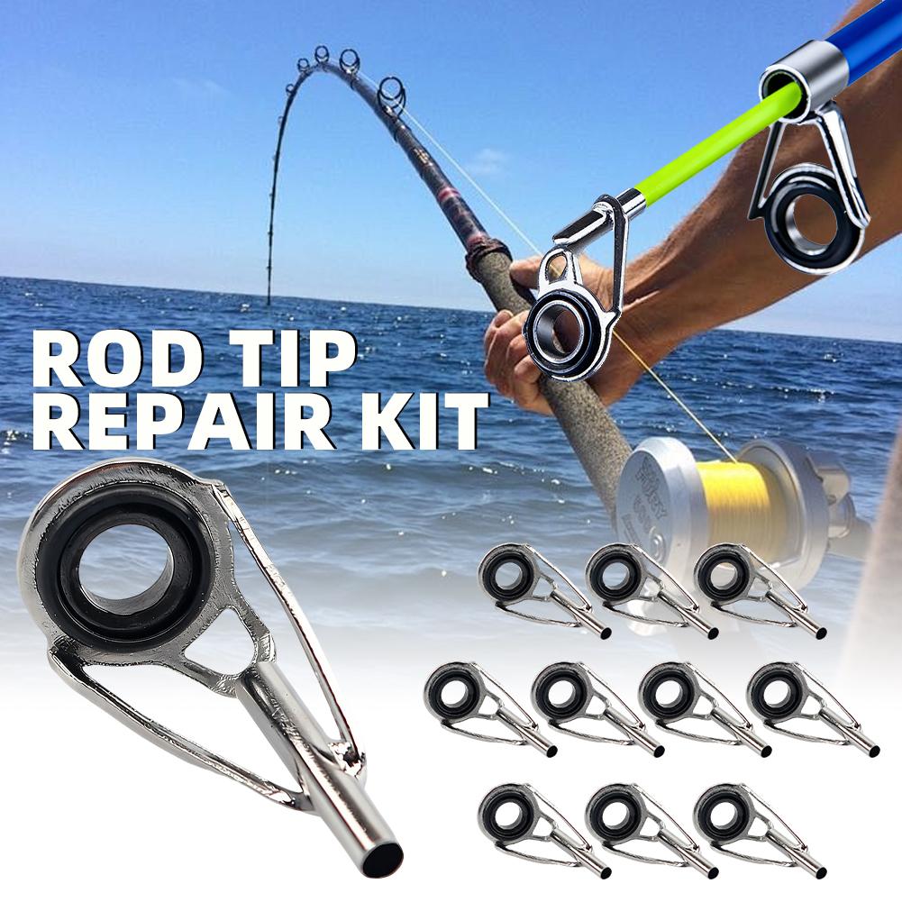 Rod Tip Repair Kit 10pcs Fishi - đánh giá và giá Fishing Rod Building Kit