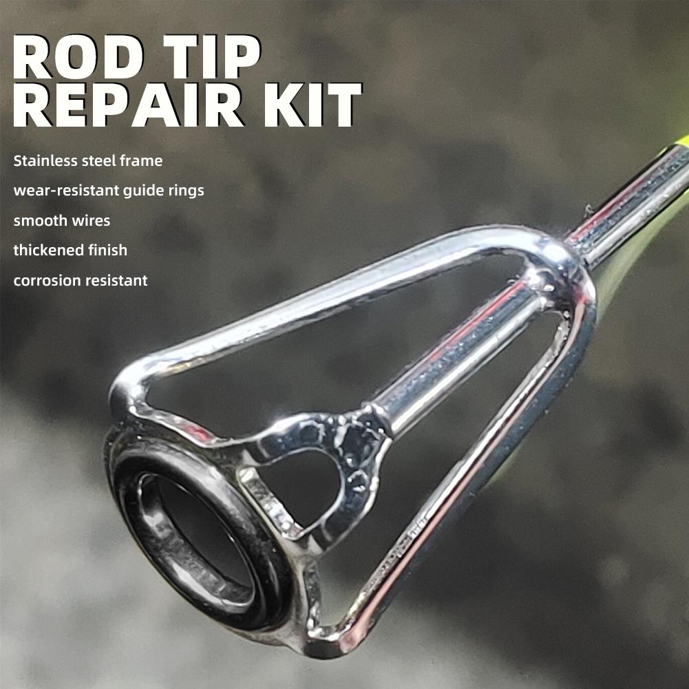 Rod Tip Repair Kit 10pcs Fishi - đánh giá và giá Fishing Rod Building Kit