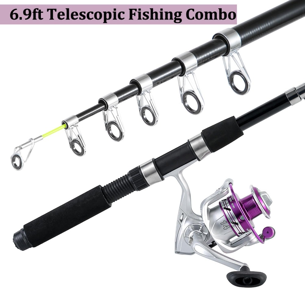 6.9ft Telescopic Fishing Rod & - đánh giá và giá Fishing Rod Carbon Fiber
