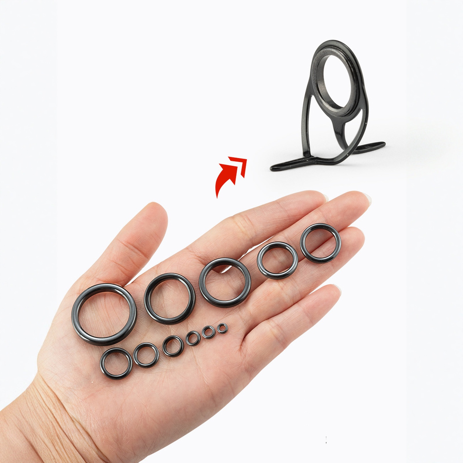 26PCS Fishing Rod Guide Ring K - đánh giá và giá Fishing Rod Guide Replacement